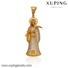 33062 xuping 24k vergoldet ägyptischer Pharao Religion Kostüm Stein Anhänger